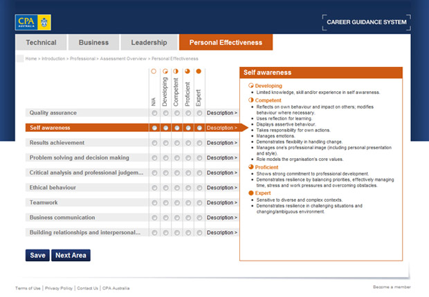CPA Career Guidance System