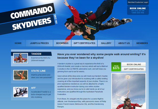 Commando Skydivers