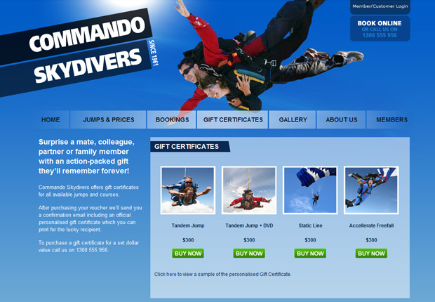 Commando Skydivers