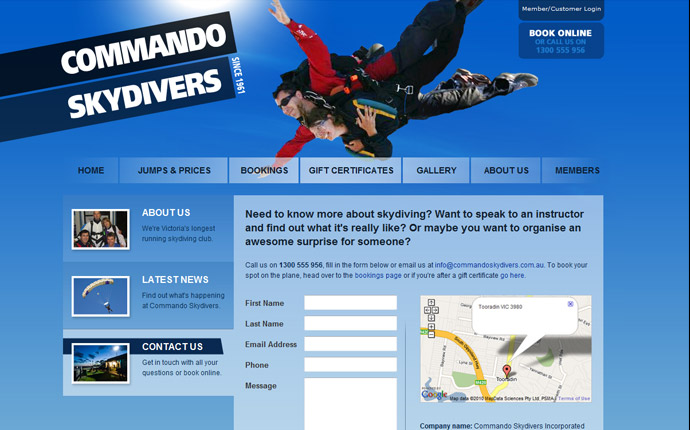 Commando Skydivers