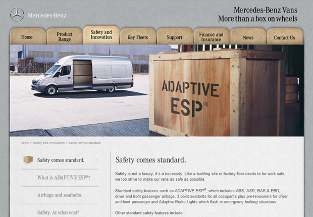 Mercedes Benz - More than a box on wheels